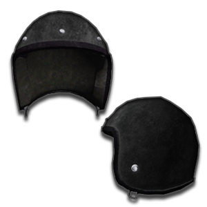 PUBG Black Level 1 Motorcycle Helmet