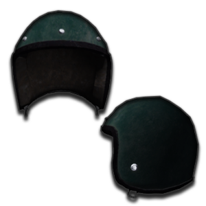 Level 1 Green Motorcycle Helmet from PUBG